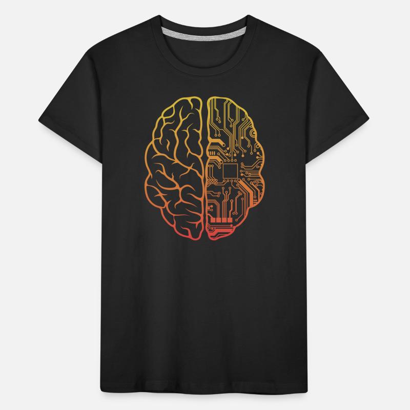 Programmeur HTML - Développeur Programmation Brain Cool T-shirt bio Premium Enfant