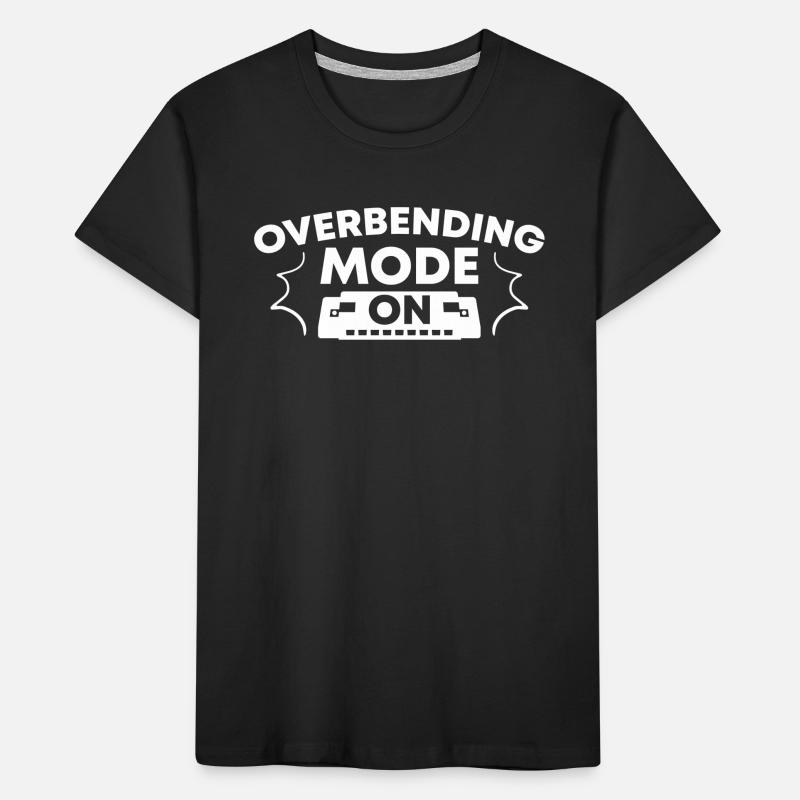 Harmonica player Kids' Premium Organic T-Shirt