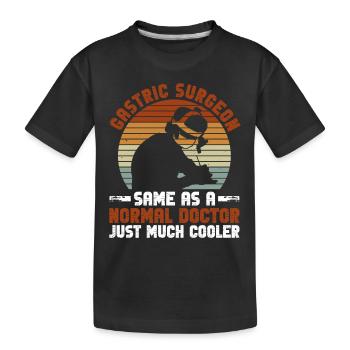 Magenchirurg Chirurg Magenbypass - T-shirt bio Premium Enfant - noir - Devant