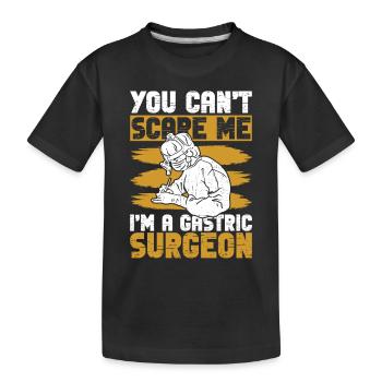 Magenchirurg Und Adipositaschirurgie - Kinder Premium Bio T-Shirt - Schwarz - Vorne