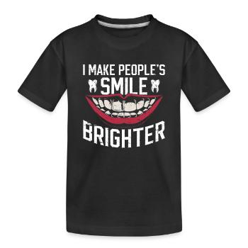 Zahnlabor- Und Zahnarzttechniker - Kids' Premium Organic T-Shirt - black - Front