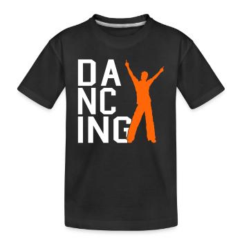 Danser - T-shirt bio Premium Enfant - noir - Devant