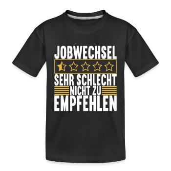 Feminism Fesminis - Kids' Premium Organic T-Shirt - black - Front
