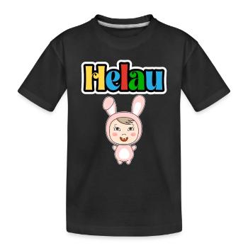 Doux animal de carnaval, Meenz Helau, fête - T-shirt bio Premium Enfant - noir - Devant