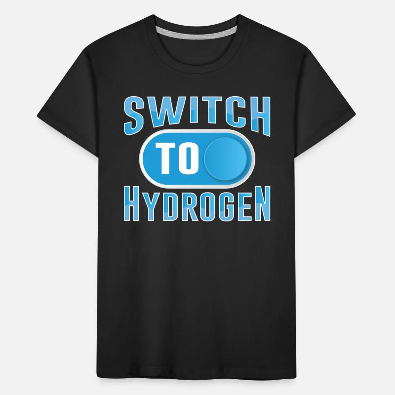 Switch to hydrogen element energy hydrogen Kids' Premium Organic T-Shirt