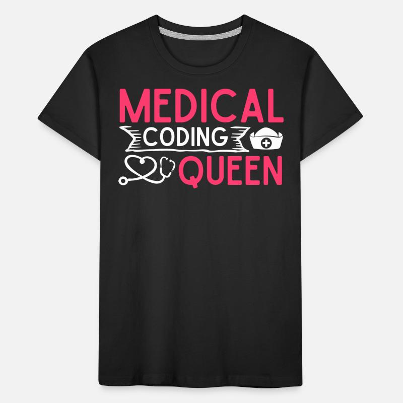 Medical Encoder Medical Programmer Kids' Premium Organic T-Shirt