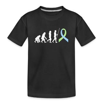 SPED Neurodiversité Dyscalculie - T-shirt bio Premium Enfant - noir - Devant