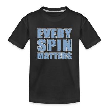 Funny that every shoot is important for - Kids' Premium Organic T-Shirt - black - Front