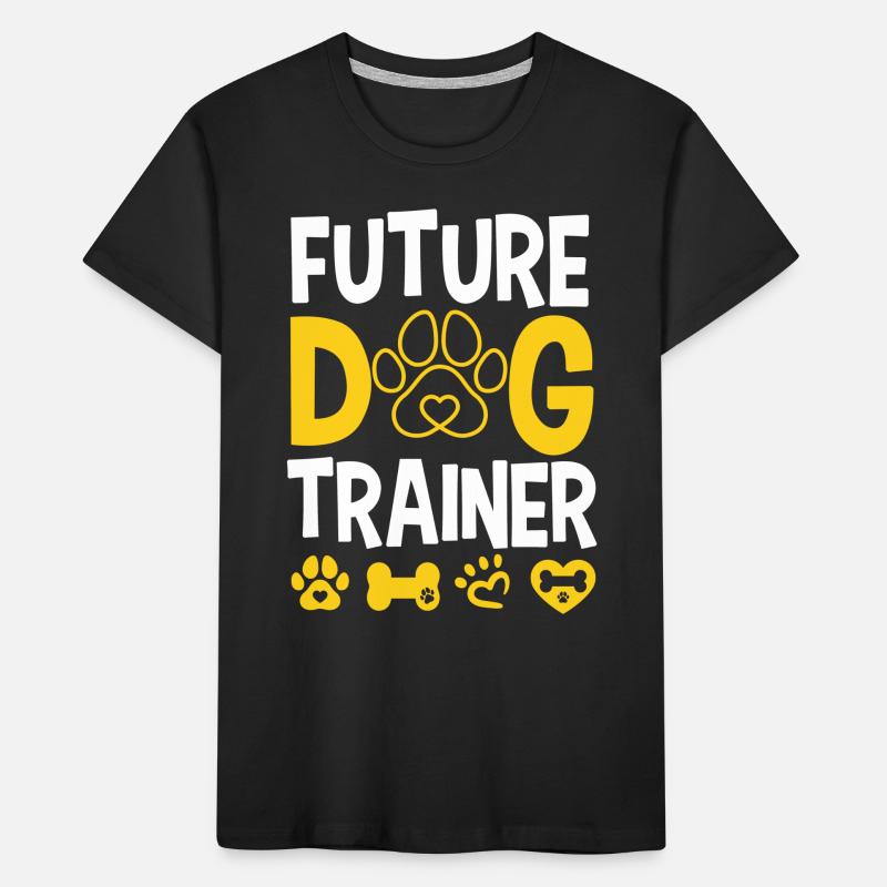 Future dog trainer Kids' Premium Organic T-Shirt
