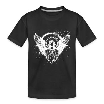 Épopée de l’ange au-delà de la mort Résurrection Jésus Dieu - T-shirt bio Premium Enfant - noir - Devant
