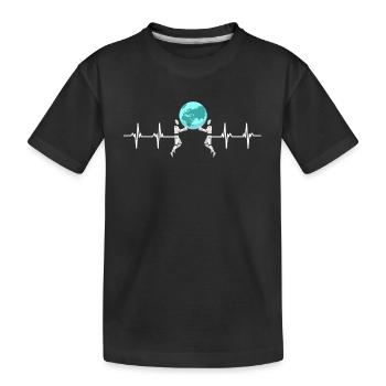 Intelligence artificielle Ai Chat - T-shirt bio Premium Enfant - noir - Devant