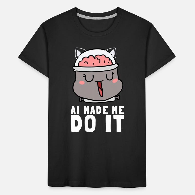 Artificial Intelligence Ai Chat Kinder Premium Bio T-Shirt