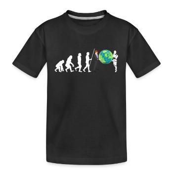 Artificial Intelligence Ai Chat - Kids' Premium Organic T-Shirt - black - Front