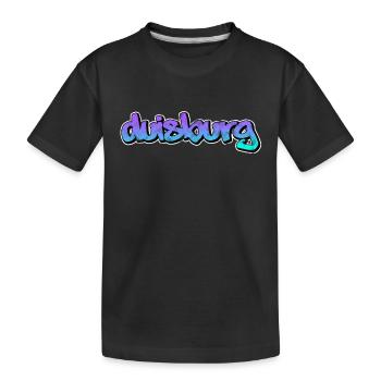 Duisbourg - T-shirt bio Premium Enfant - noir - Devant