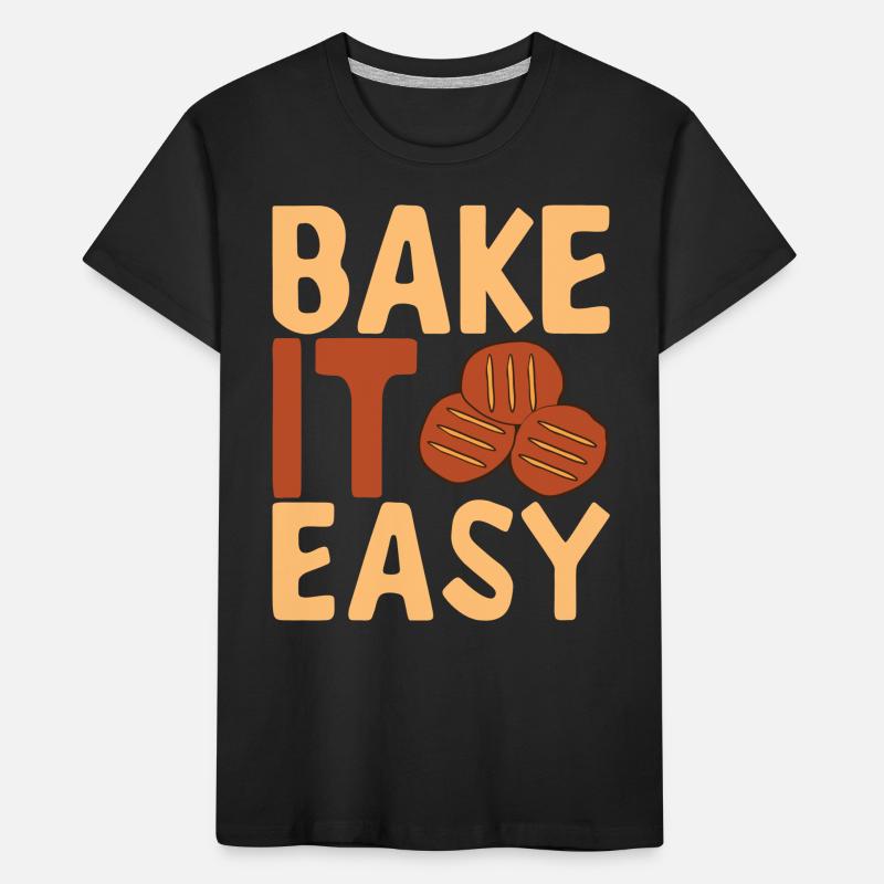 Baker Bakery Baking Kids' Premium Organic T-Shirt