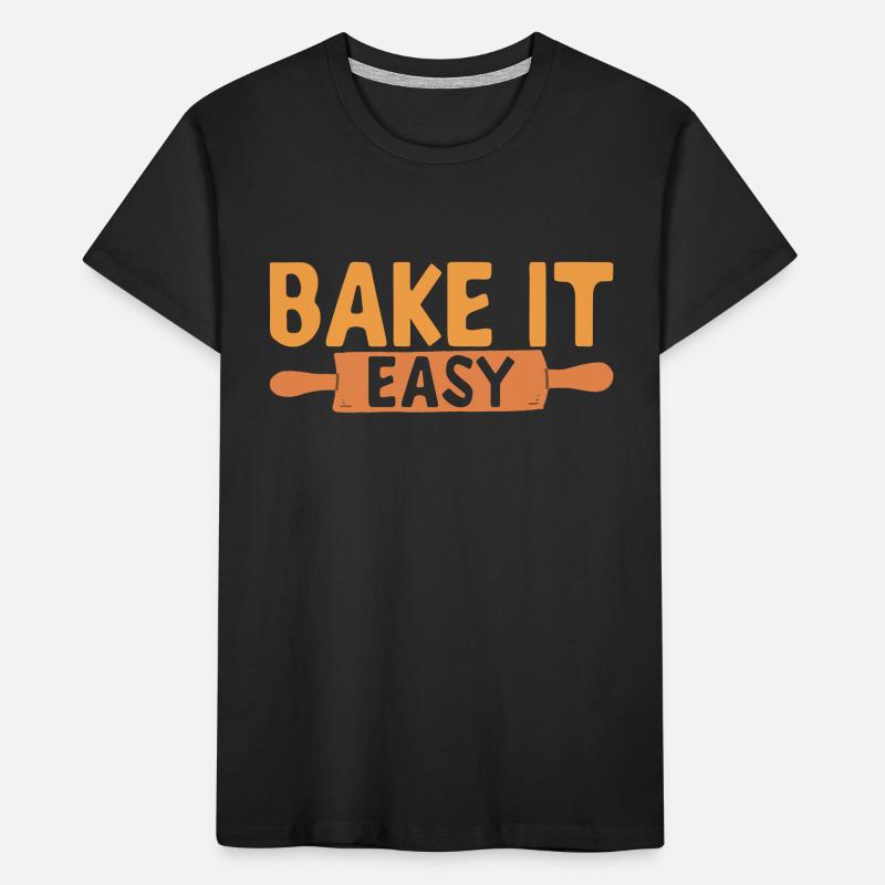 Bäcker Bäckerei Backen Kinder Premium Bio T-Shirt