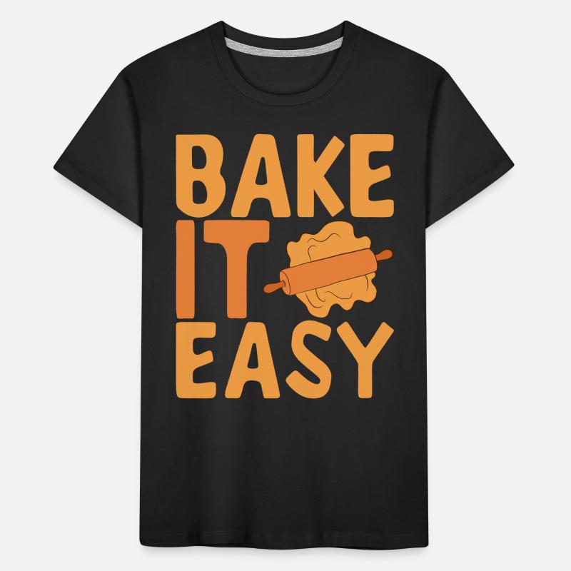 Bäcker Bäckerei Backen Kinder Premium Bio T-Shirt