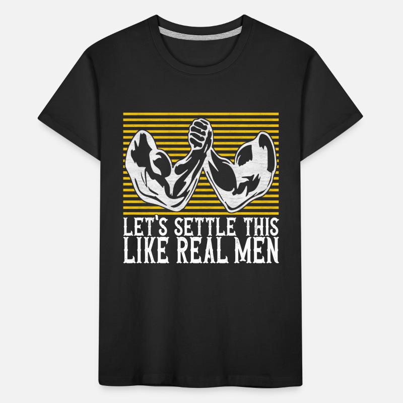 Bras de fer T-shirt bio Premium Enfant