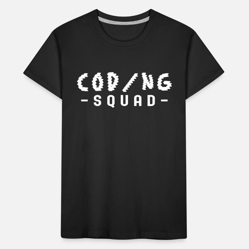 Codeur d’équipe Programmeur Programmeur T-shirt bio Premium Enfant