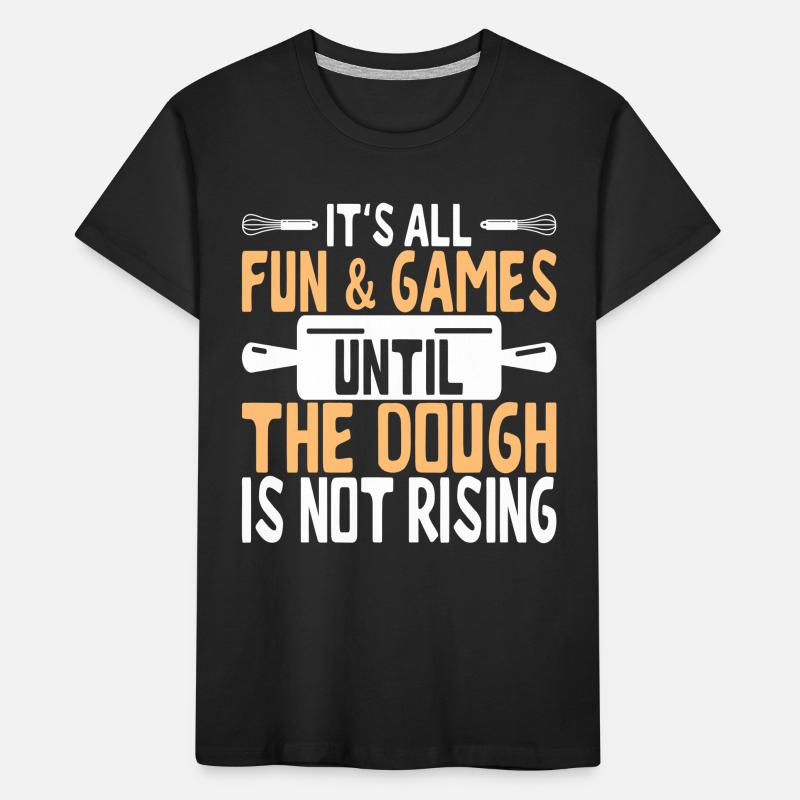 Baker Bakery Baking Kids' Premium Organic T-Shirt