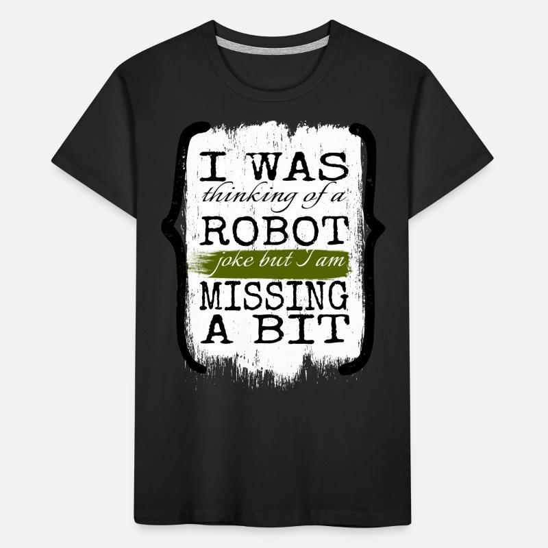 automatic christmas tree funny robotics tshirt Kinder Premium Bio T-Shirt