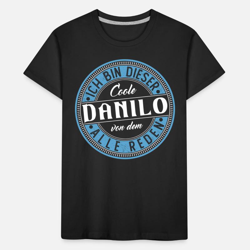 Danilo Geschenkidee Geschenk Geburtstag Kinder Premium Bio T-Shirt