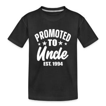 Promu Oncle est 1994 - T-shirt bio Premium Enfant - noir - Devant