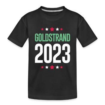 Sables d’or 2023 (Garantie du prix le plus bas) - T-shirt bio Premium Enfant - noir - Devant