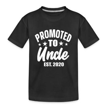 Promu Oncle est 2020 - T-shirt bio Premium Enfant - noir - Devant