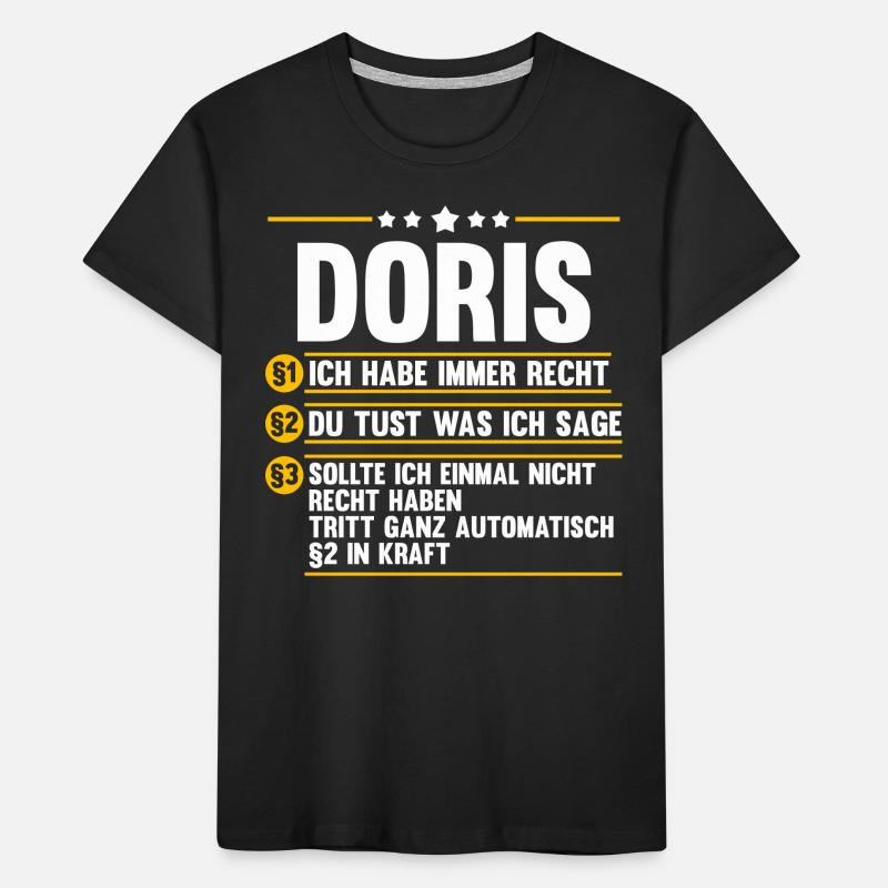 Doris Kinder Premium Bio T-Shirt