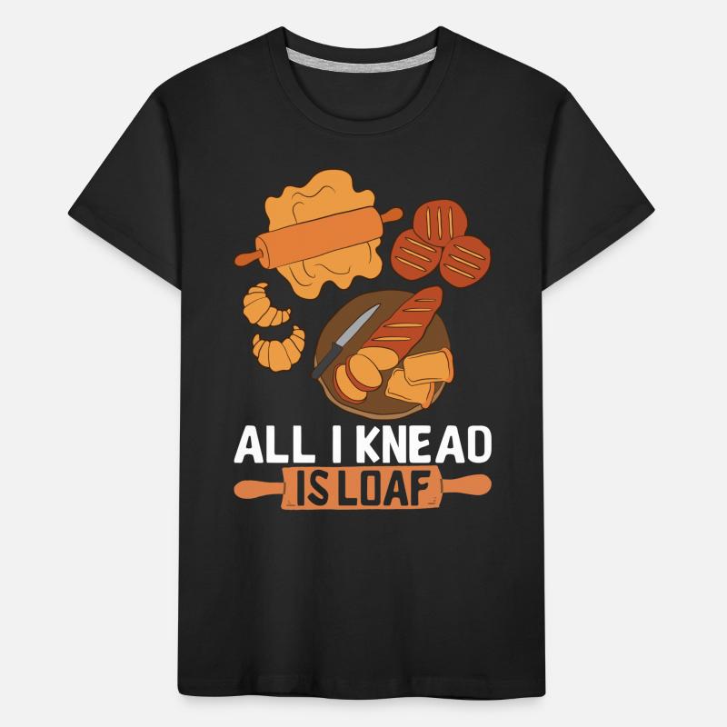 Baker Bakery Baking Kids' Premium Organic T-Shirt