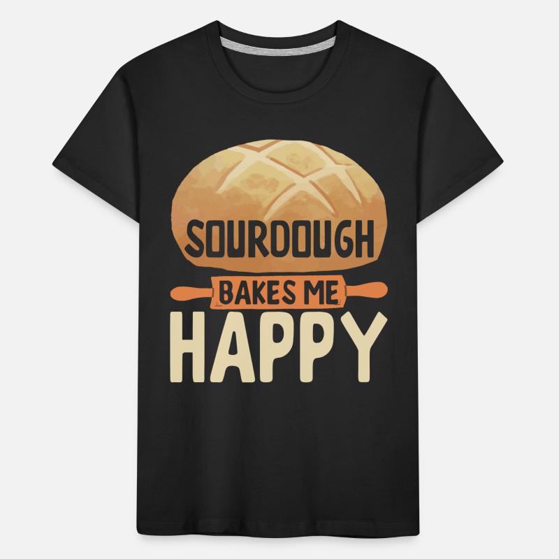 Baker Bakery Baking Kids' Premium Organic T-Shirt