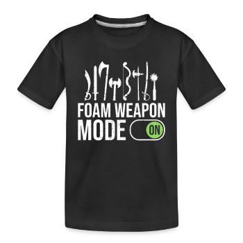 Rollenspiele Und Larper Swordfignting Rollenspiele - T-shirt bio Premium Enfant - noir - Devant