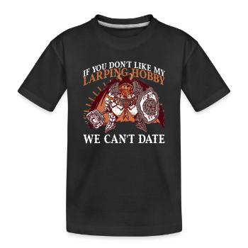 Larping Und Rpg Live Action Rollenspiel Larp - T-shirt bio Premium Enfant - noir - Devant