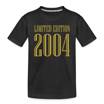2004 Édition Limitée Anniversaire Cadeau Femme Mari - T-shirt bio Premium Enfant - noir - Devant
