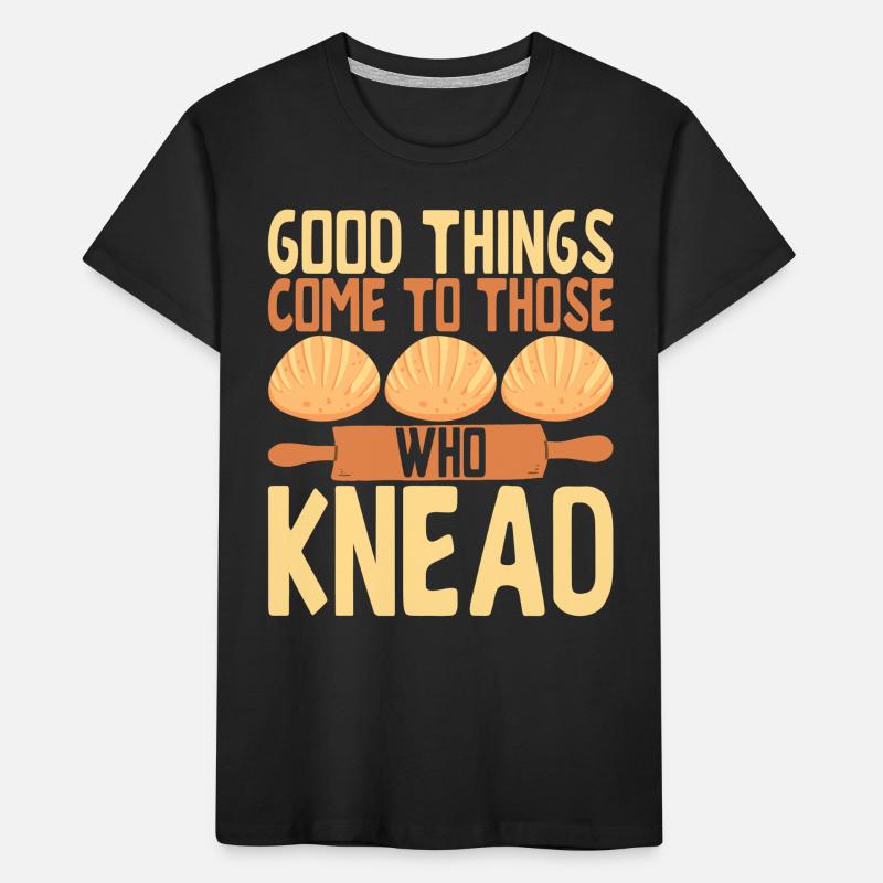 Baker Bakery Baking Kids' Premium Organic T-Shirt