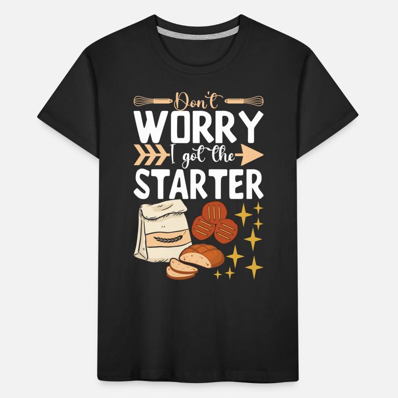 Baker Bakery Baking Kids' Premium Organic T-Shirt