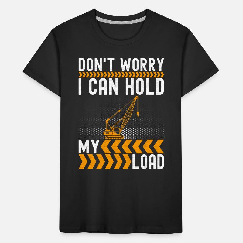 Crane operator Crane driver Kids' Premium Organic T-Shirt