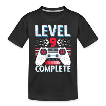 Hauptschule Abschluss 9 Klasse Hauptschulabschluss - Kinder Premium Bio T-Shirt - Schwarz - Vorne