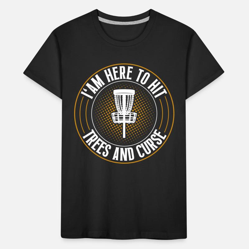 Discgolf Disc Golf T-shirt bio Premium Enfant