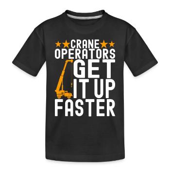 Grutier Grutier - T-shirt bio Premium Enfant - noir - Devant