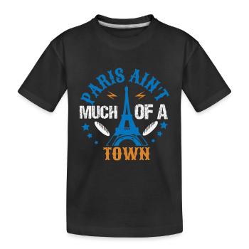 PARIS N’EST PAS UNE VILLE - T-shirt bio Premium Enfant - noir - Devant