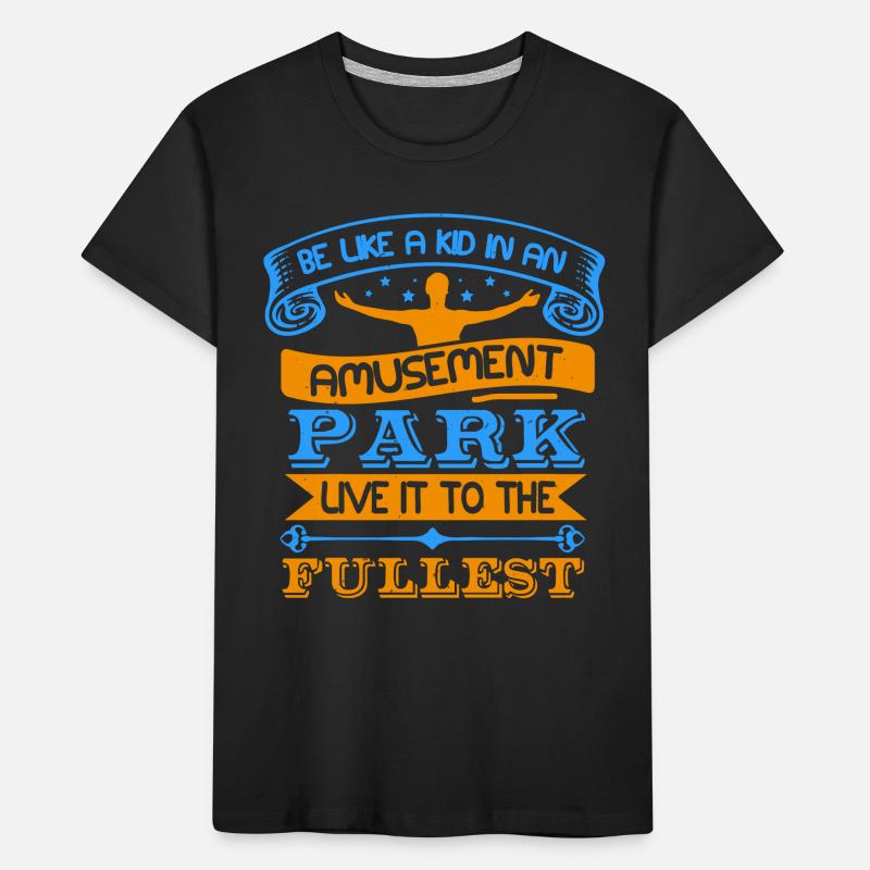 PARCO DIVERTIMENTI VIVILO AL MASSIMO Maglietta ecologica premium per bambini