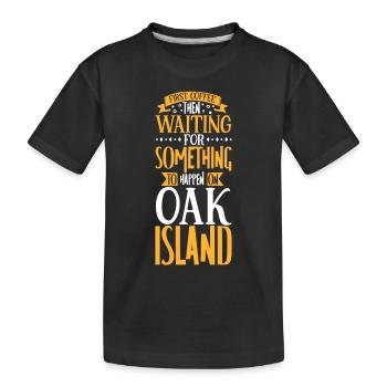 Oak Island / Chasse au trésor Oak Island Mystery - T-shirt bio Premium Enfant - noir - Devant