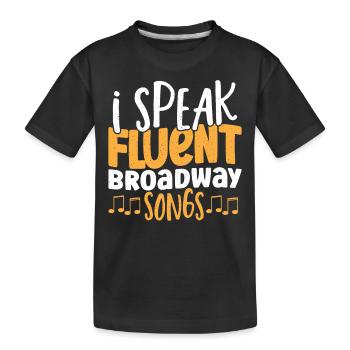 Broadway Musical Lover Musical Theater - T-shirt bio Premium Enfant - noir - Devant