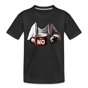 Carnival Dog Outfit - Kids' Premium Organic T-Shirt - black - Front