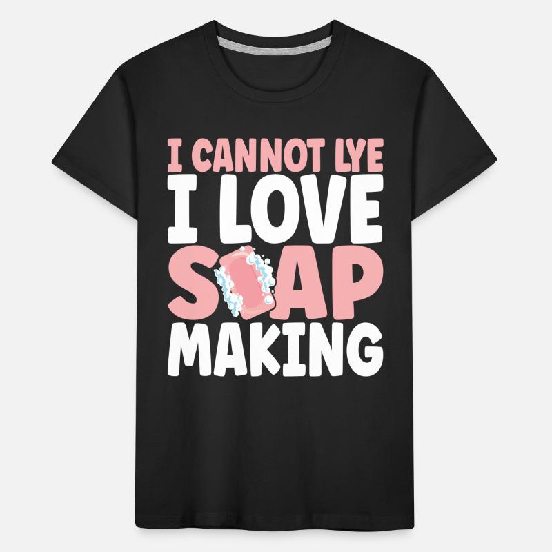 Soap maker soap making Kids' Premium Organic T-Shirt