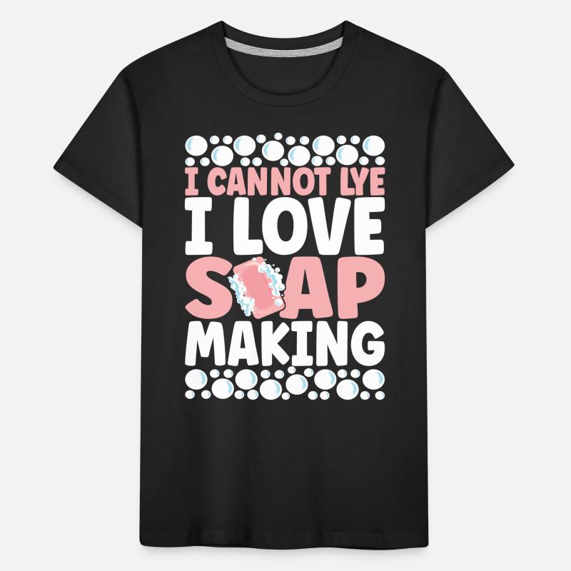 Soap maker soap making Kids' Premium Organic T-Shirt