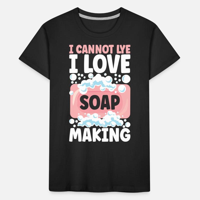 Soap maker soap making Kids' Premium Organic T-Shirt