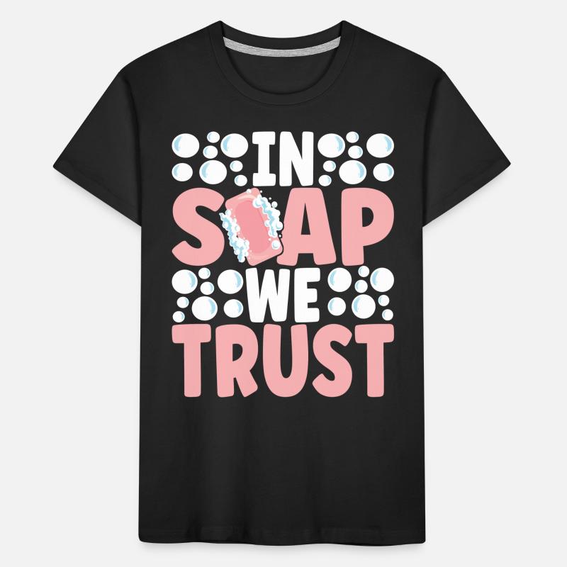 Soap maker soap making Kids' Premium Organic T-Shirt